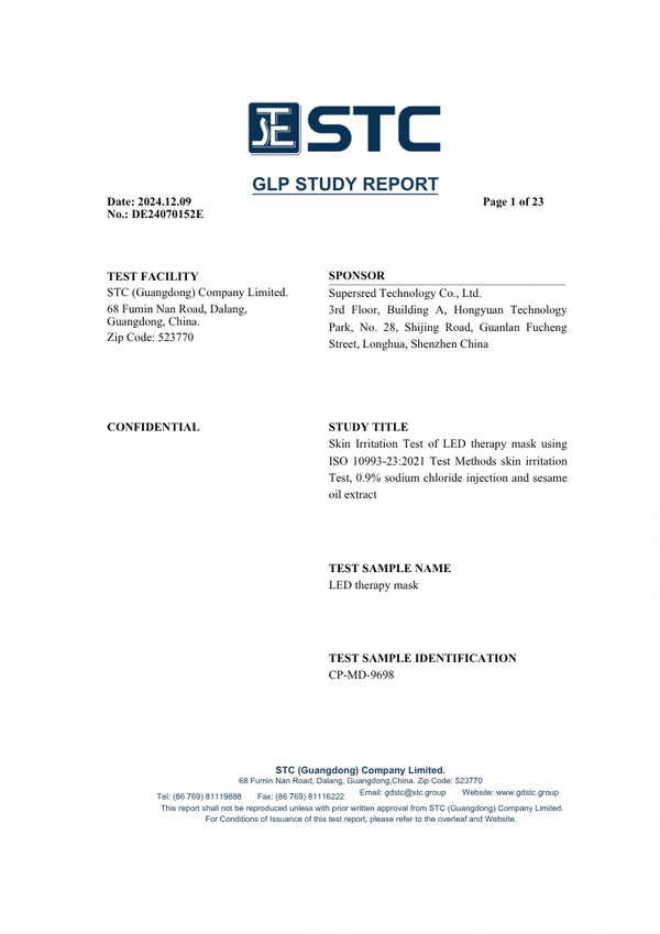 Skin Safe — ISO 10993